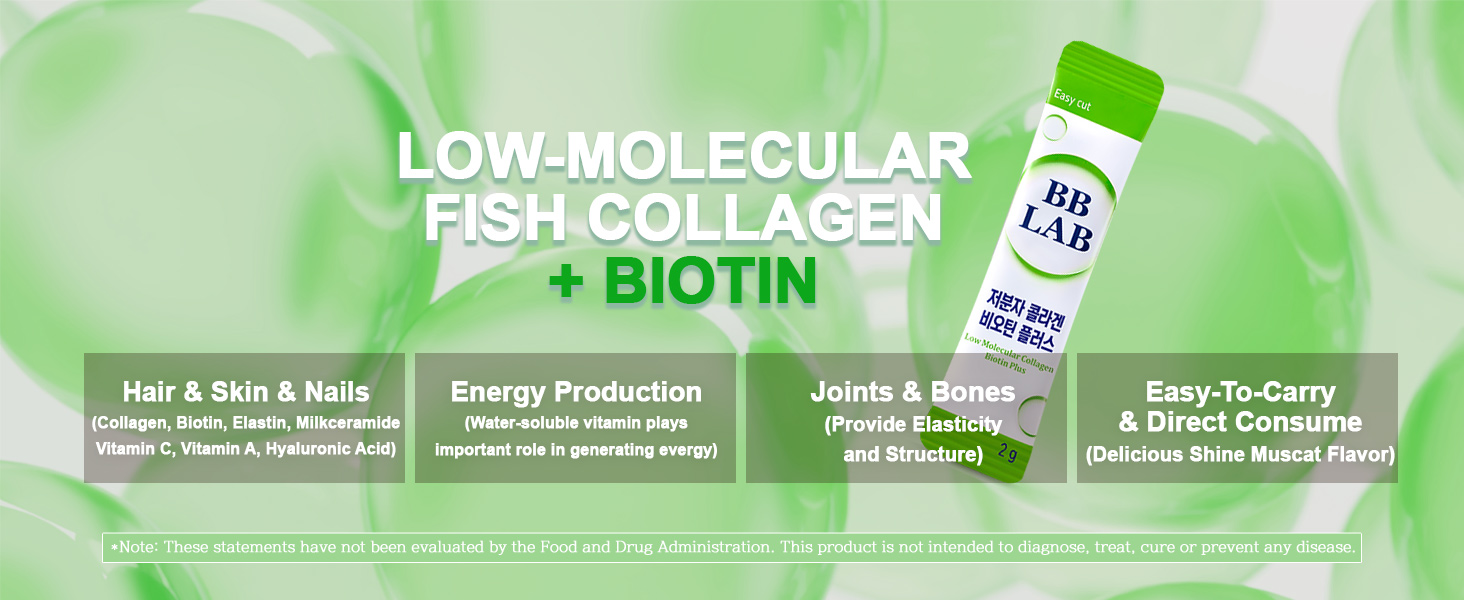 BB LAB Biotin Plus Collagen 2g x 30 sticks (Exp - 2026.10.16)