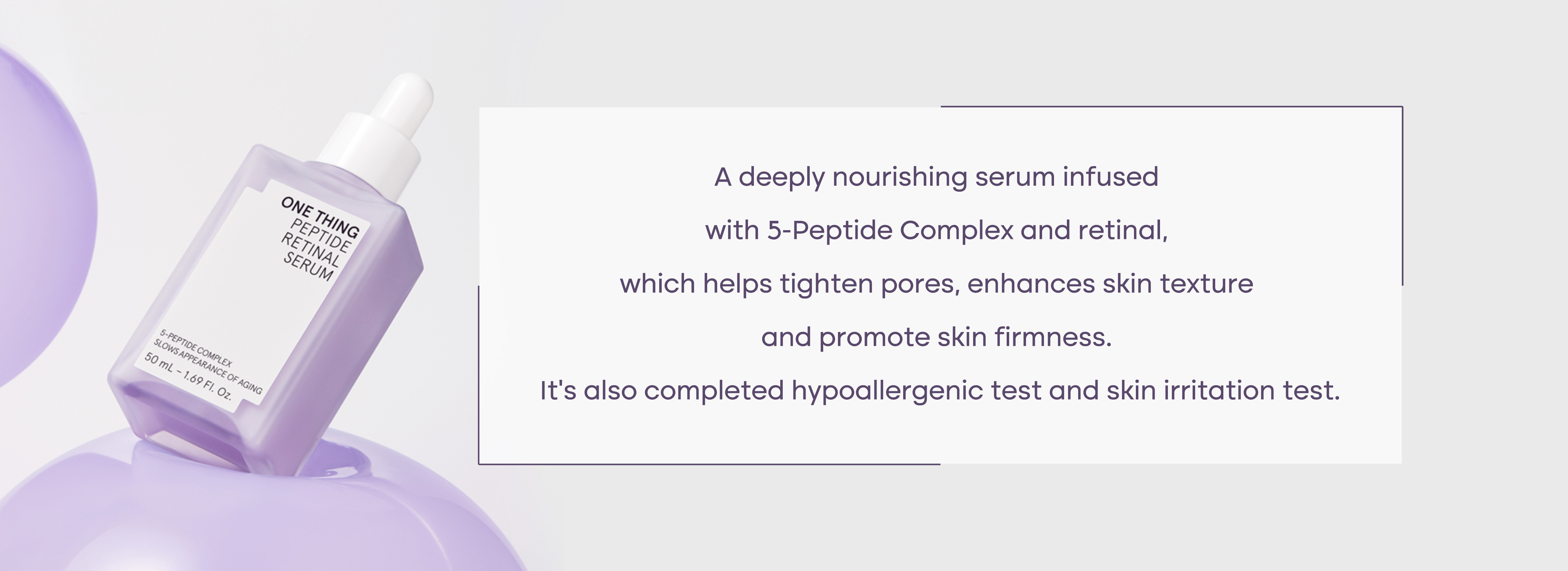 One Thing Peptide Retinal Serum 50ml