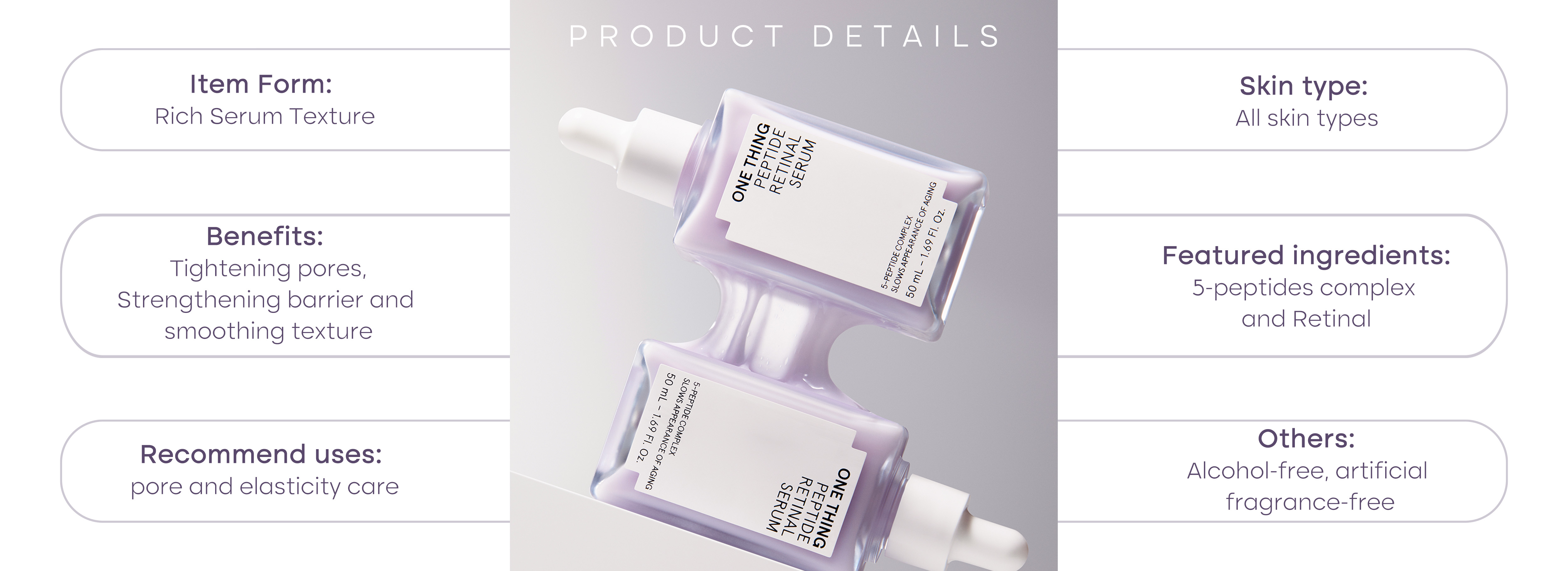 One Thing Peptide Retinal Serum 50ml