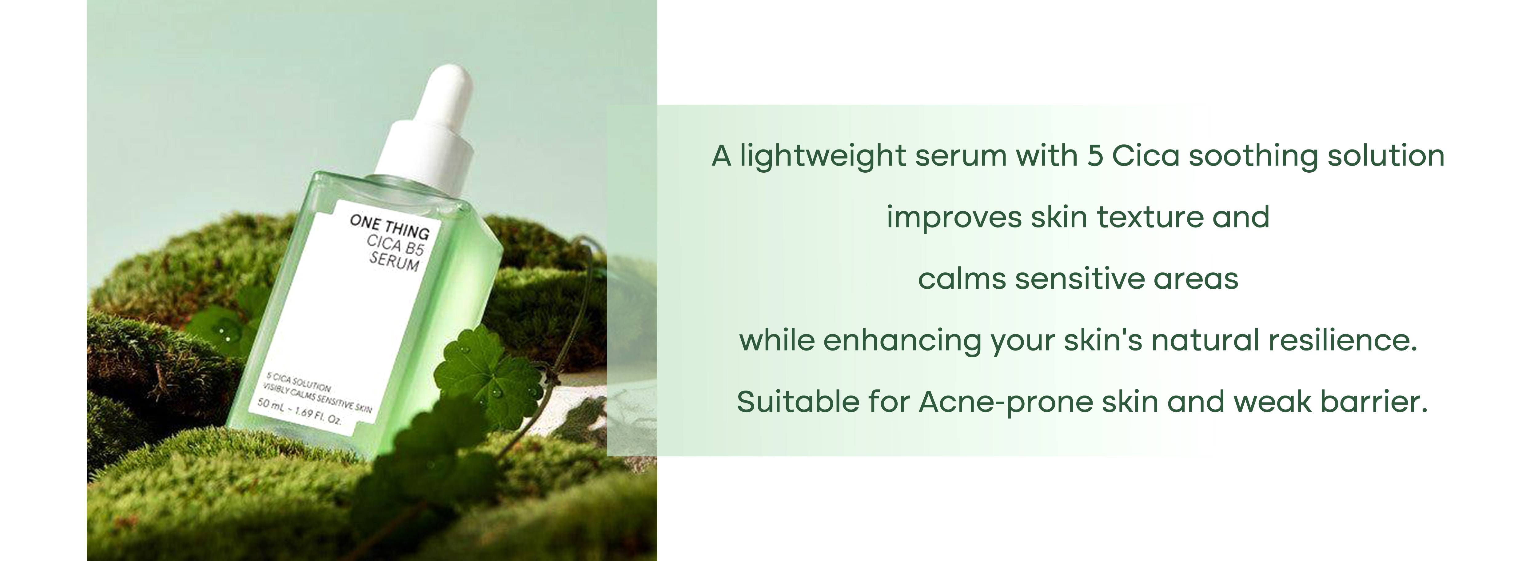 One Thing Cica B5 Serum 50ml