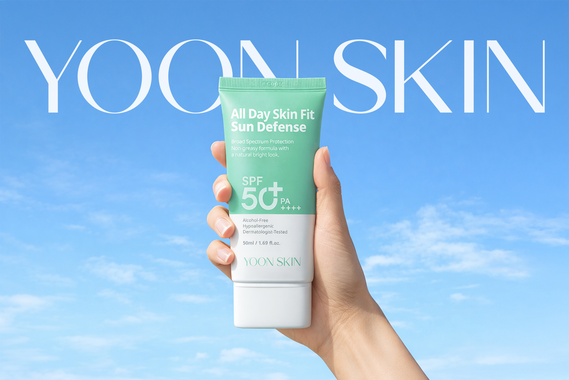 Yoon Skin All Day Skin Fit Sun Defense 50ml (Exp-2029.1.15)
