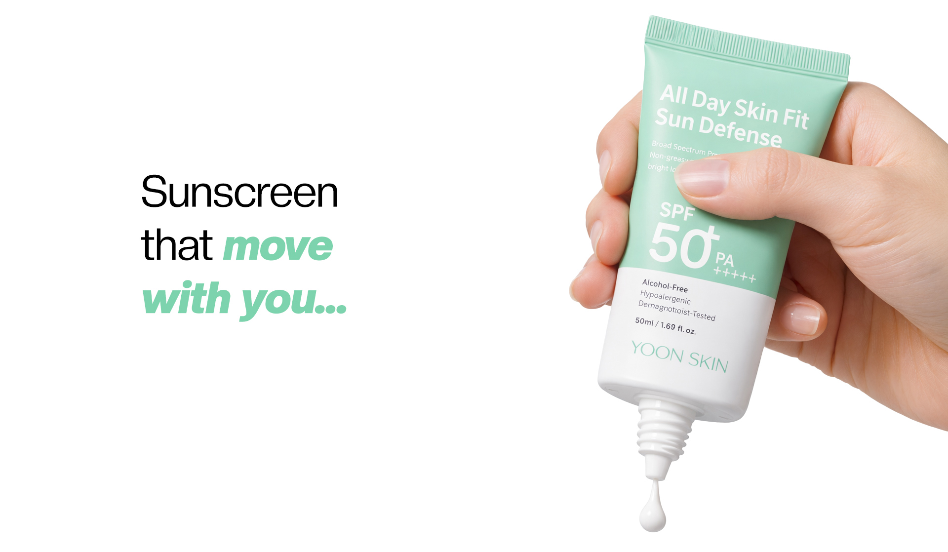 Yoon Skin All Day Skin Fit Sun Defense 50ml (Exp-2029.1.15)