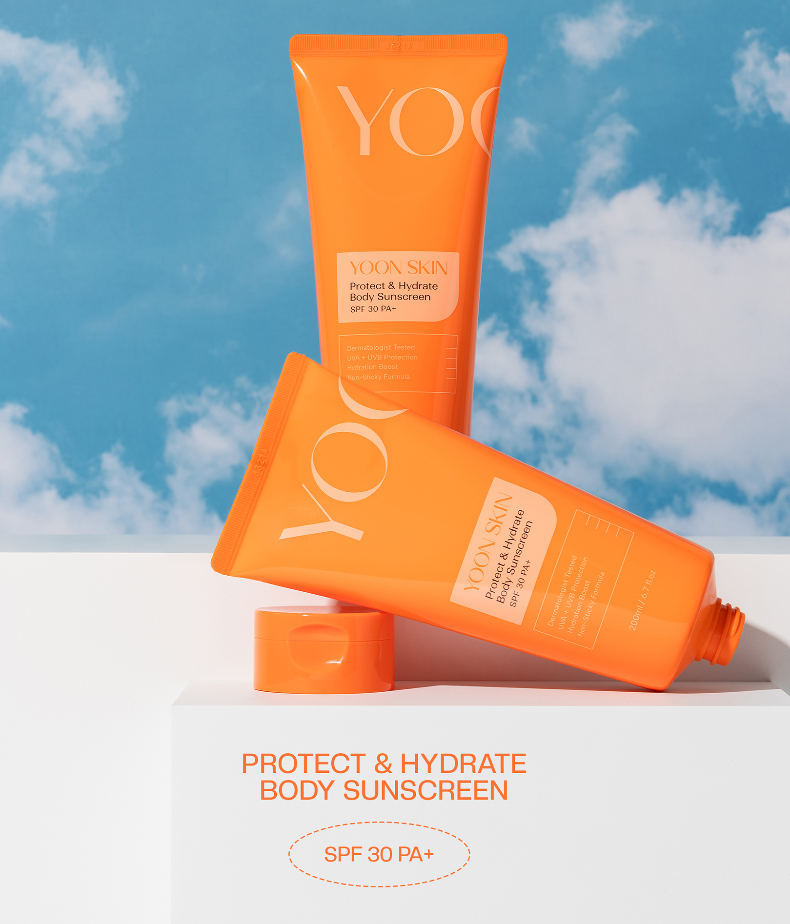 Yoon Skin Protect & Hydrate Body Sunscreen SPF 30 PA+ (Exp - 2028.08.19)