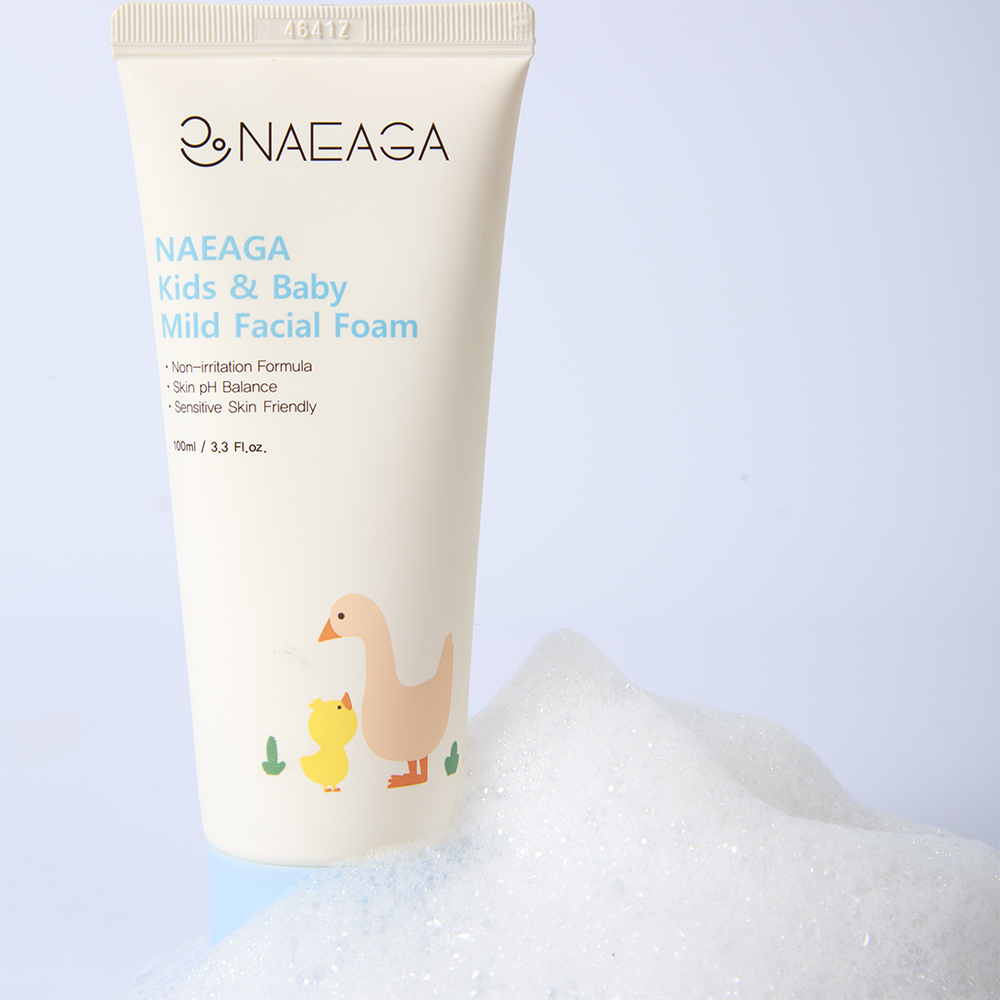 Naeaga Kids & Baby Mild Facial Foam 100ml (2027.11.20)