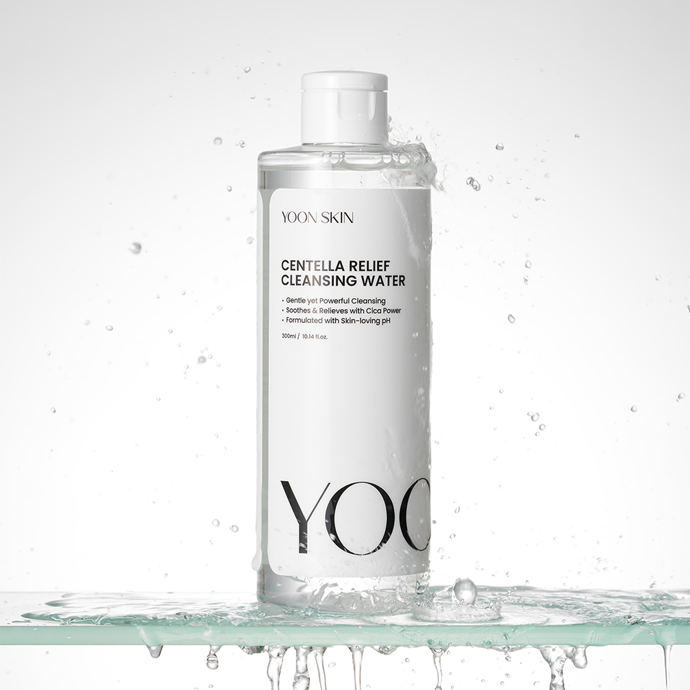 Yoon Skin Centella Relief Cleansing Water 300ml (Exp-2028.8.10)