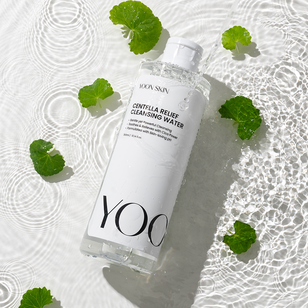 Yoon Skin Centella Relief Cleansing Water 300ml (Exp-2028.8.10)